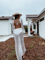 Beach Elopement Cut Out Bali Dress