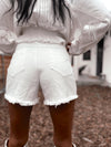 Boho Bride Rhinestone Fringe Shorts